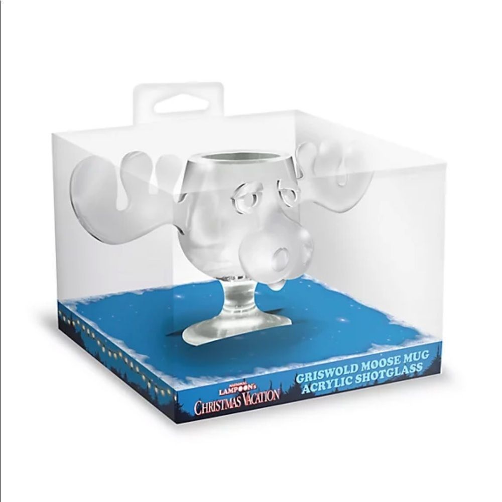 National Lampoon's Christmas Vacation 1.5 oz. Moose Shot Glass Set (2 total)